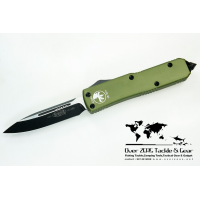 มีดออโต้ Microtech Green UTX-85 D/A OTF Automatic Knife (Black PLN) 125-1GR Limited
