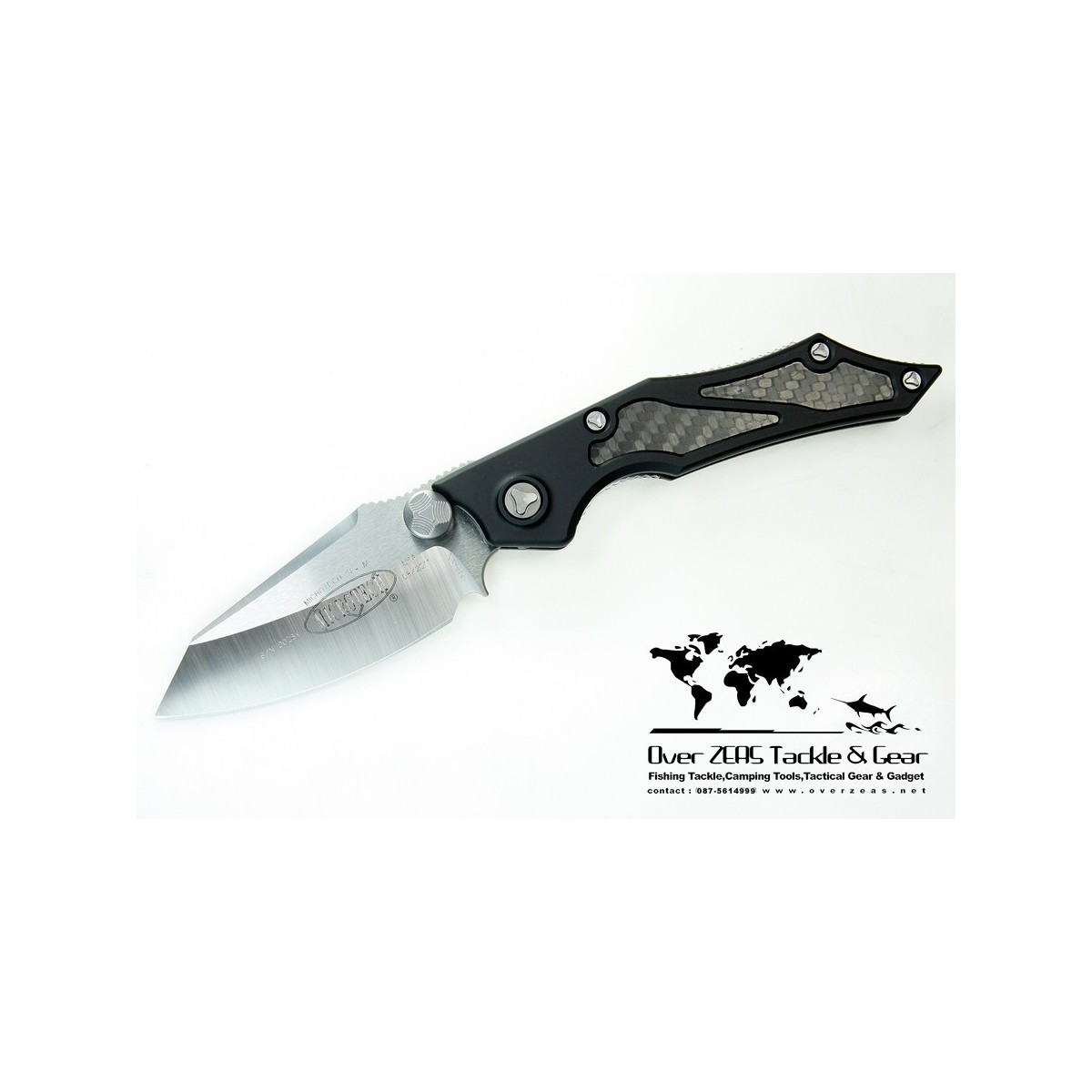 มีดออโต้ Microtech Select Fire M/A Knife Manual Folder (3.5" Satin Plain) 129-4