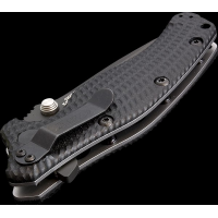 มีดพับ Zero Tolerance Model 0300 Assisted 3-3/4" S30V Plain Blade, Black G10 and Titanium Back Handles