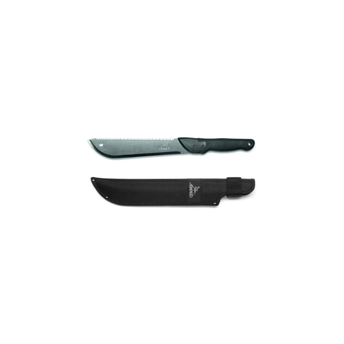 มีดใบตายเอนกประสงค์ Gerber Gator Machete Jr. 10.75" Dual Saw and Fine Edge Blade