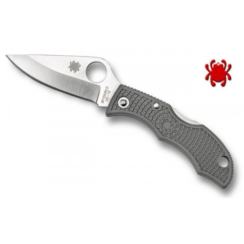 มีดพับ Spyderco Ladybug LFGP3 - Foliage Green - Plain Edge