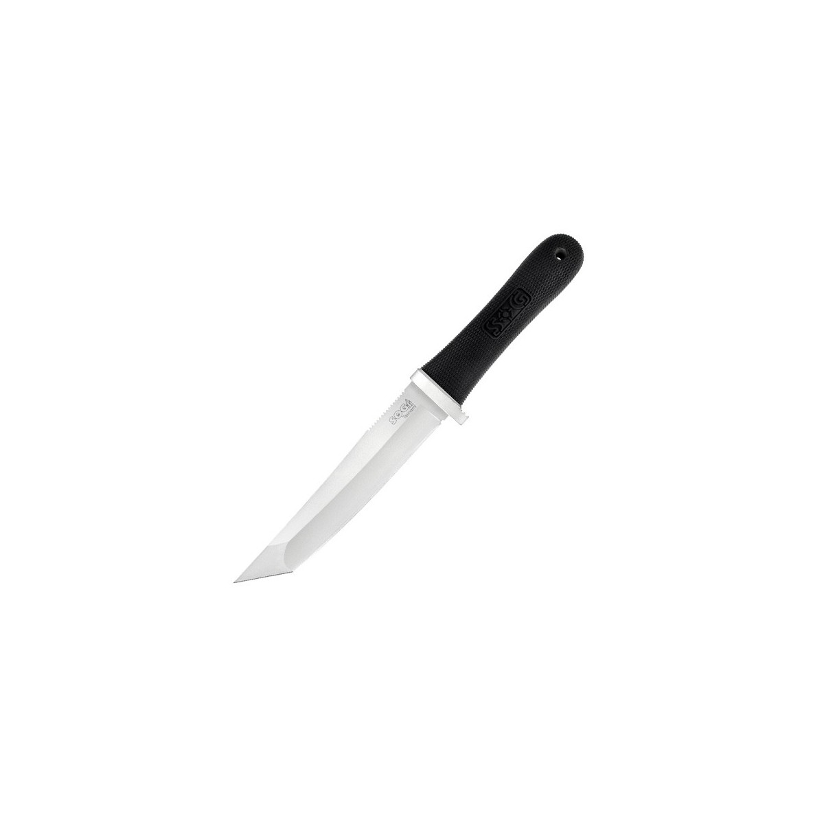มีดใบตาย SOG TS01 Tsunami Combat Knife Fixed 6.5" Tanto Satin Plain Blade, MOLLE Nylon Sheath