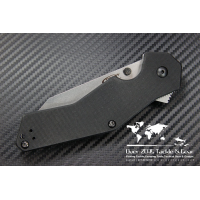 มีดพับ Zero Tolerance (ZT) Model 0700 Folder 3.375" S30V Tanto Stonewash Blade, G10 Handles