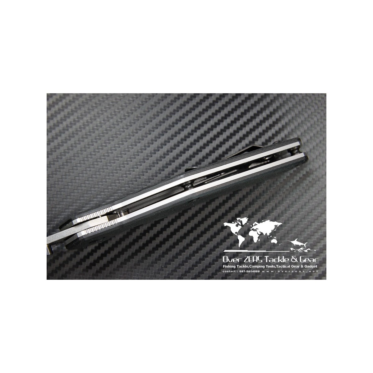 มีดพับ Zero Tolerance (ZT) Model 0700 Folder 3.375" S30V Tanto Stonewash Blade, G10 Handles