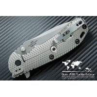 มีดพับ Zero Tolerance (ZT) 0561 Folding Knife 3.75" ELMAX Stonewash Blade, Black G10 and Titanium Handles