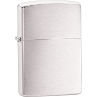 ไฟแชค Zippo 200 REG Brushed Chrome 10003 (Original 100%)