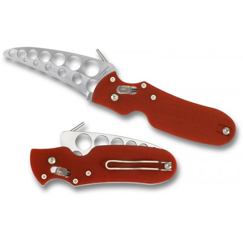 มีดพับ Spyderco P'Kal Folder 3" S30V Hawksbill Blade with Wave, G10 Handle,C103GP