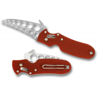 มีดพับ Spyderco P'Kal Folder Trainer 3" Blade, Red G-10 Handle,C103TR