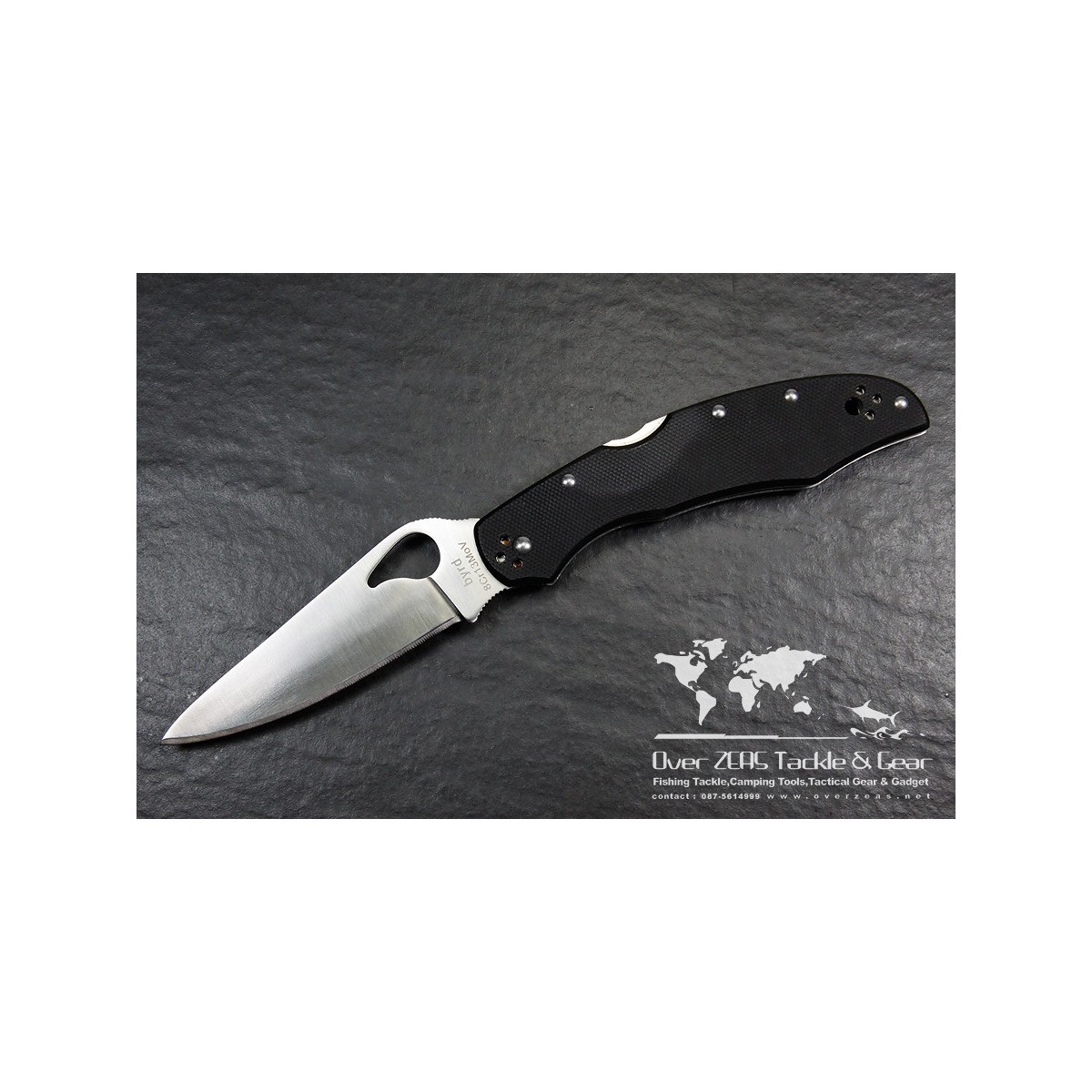 มีดพับ Spyderco Byrd Cara Cara2 Folding Knife 3-3/4" Plain Flat-Ground Blade, G10 Handles,BY03GP2
