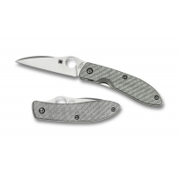 มีดพับ Spyderco Air by Gayle Bradley Folding Knife 2.56" CPM-M4 Satin Plain Blade, Glass Fiber Handles,C159GFP