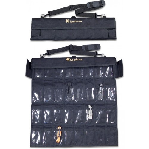 กระเป๋าใส่มีด Spyderco Spyderpac Cordura Large Carrying Case, Holds 30 Folding Knives,SP1