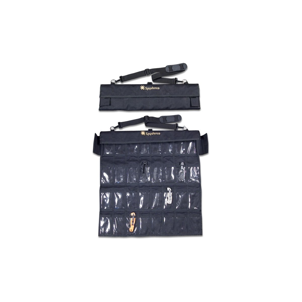 กระเป๋าใส่มีด Spyderco Spyderpac Cordura Large Carrying Case, Holds 30 Folding Knives,SP1