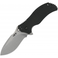 มีดพับ Zero Tolerance 0350SW Spring Assisted Folder Knife (3.25" Stonewash Plain),ZT0350SW
