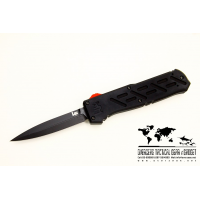 มีดออโต้ H&K Epidemic OTF Automatic Knife (3.44" Black Plain) 14850BK