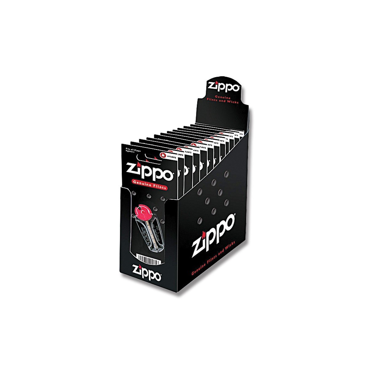 ถ่านไฟแชคซิปโป้ Zippo 6 Genuine Replacement Flints,2406N