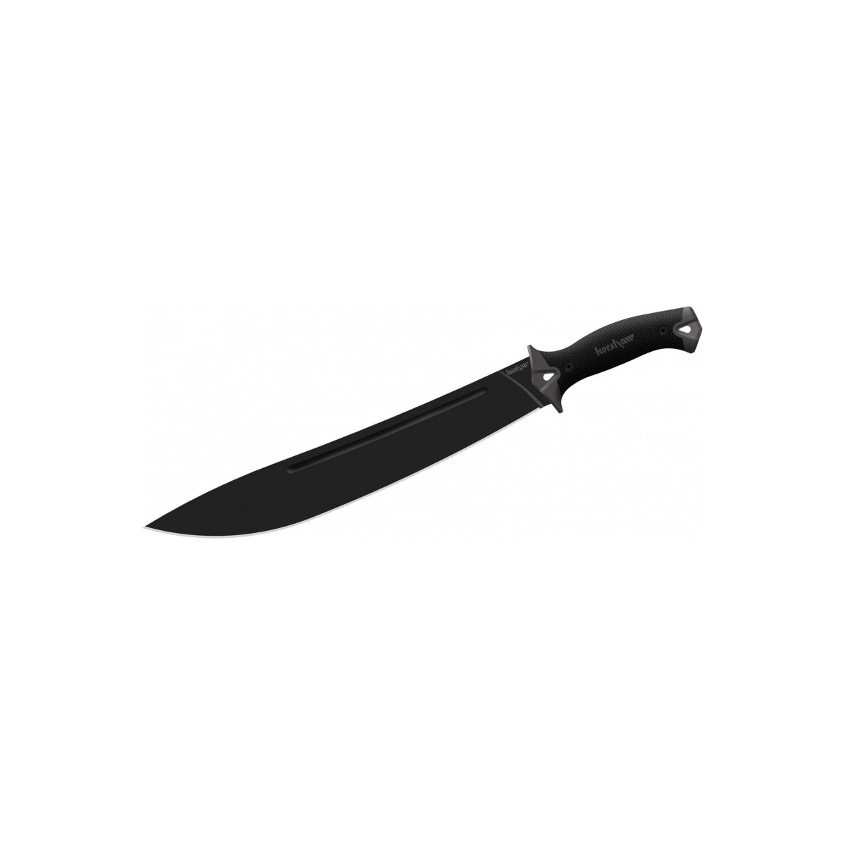 มีดใบตาย Kershaw Camp 14 Fixed 14" Blade, Sure-Grip Handles,1076