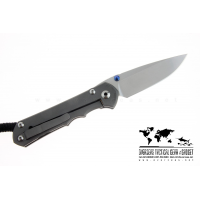 มีดพับ Chris Reeve Sebenza 25 Frame Lock Knife (3.625" Stonewash)