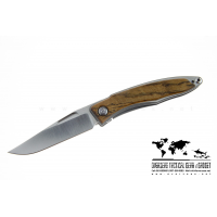 มีดพับ Chris Reeve Mnandi Knife Bocote Wood Inserts (2.75" Satin Plain)