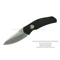 มีดพับ Kershaw Thistle Liner Lock Knife Black GFN (3.5" Stonewash) 3812