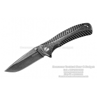 มีดพับ Kershaw Starter Assisted Opening Flipper Knife (3.4" BlackWash) 1301BW