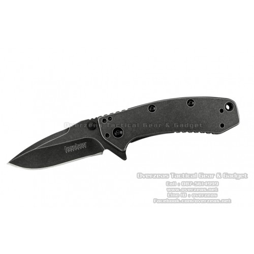 มีดพับ Kershaw Cryo Assisted Opening Knife (2.75" BlackWash) 1555BW