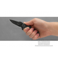 มีดพับ Kershaw Cryo Assisted Opening Knife (2.75" BlackWash) 1555BW