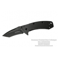 มีดพับ Kershaw Cryo Tanto Assisted Opening Knife (2.75" BlackWash) 1555TBW