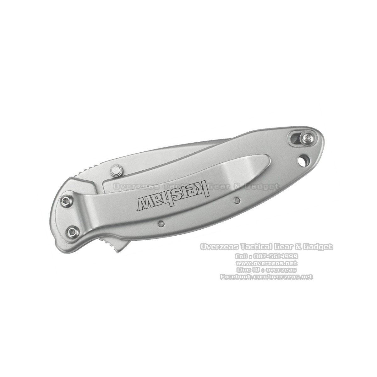 มีดพับ Kershaw Scallion Frame Lock Assisted Opening Knife (2.25" Bead Blast) 1620FL