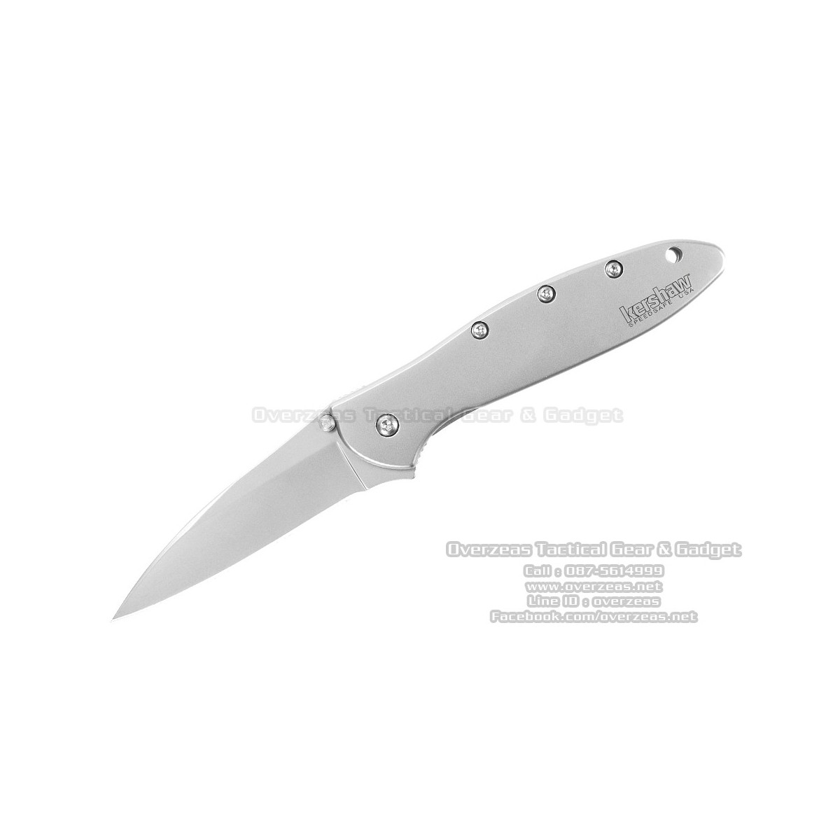 มีดพับ Kershaw Leek Assisted Opening Knife (3" Bead Blast) 1660