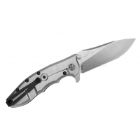 มีดพับ Zero Tolerance 0562 Hinderer Slicer Knife Black G-10 (3.5" Stonewash) ZT