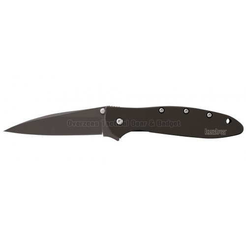 มีดพับ Kershaw Leek Assisted Opening Knife (3" Black) 1660CKT