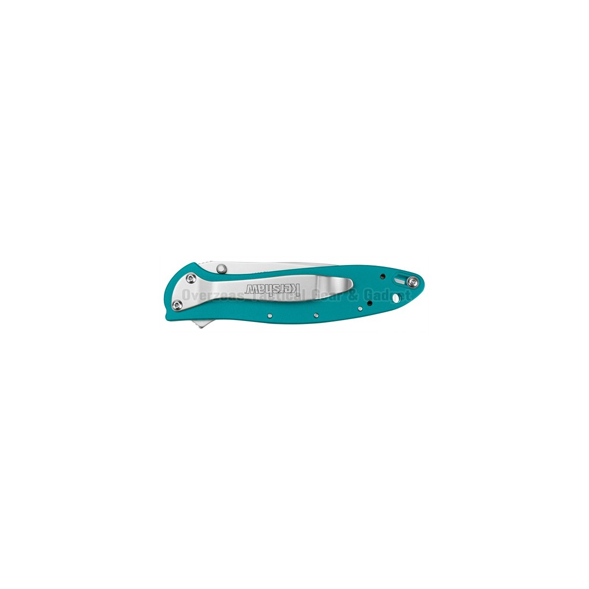 มีดพับ Kershaw Leek Assisted Opening Knife Teal (3" Bead Blast) 1660TEAL