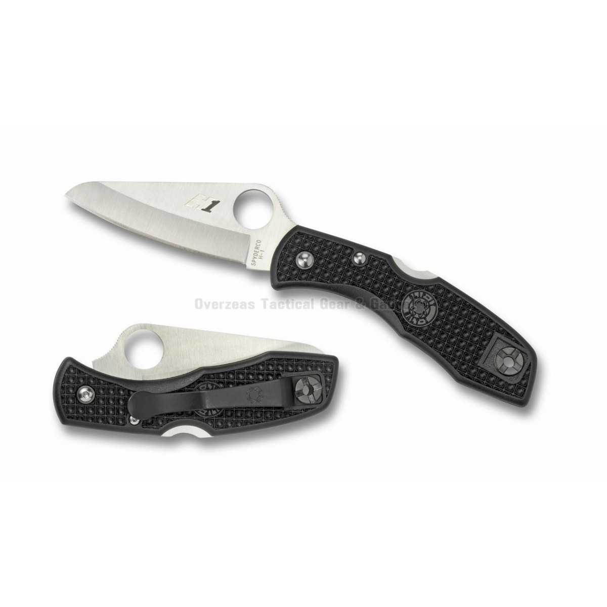 มีดพับ Spyderco Salt I Black FRN Folding Knife (3" Satin) C88PBK