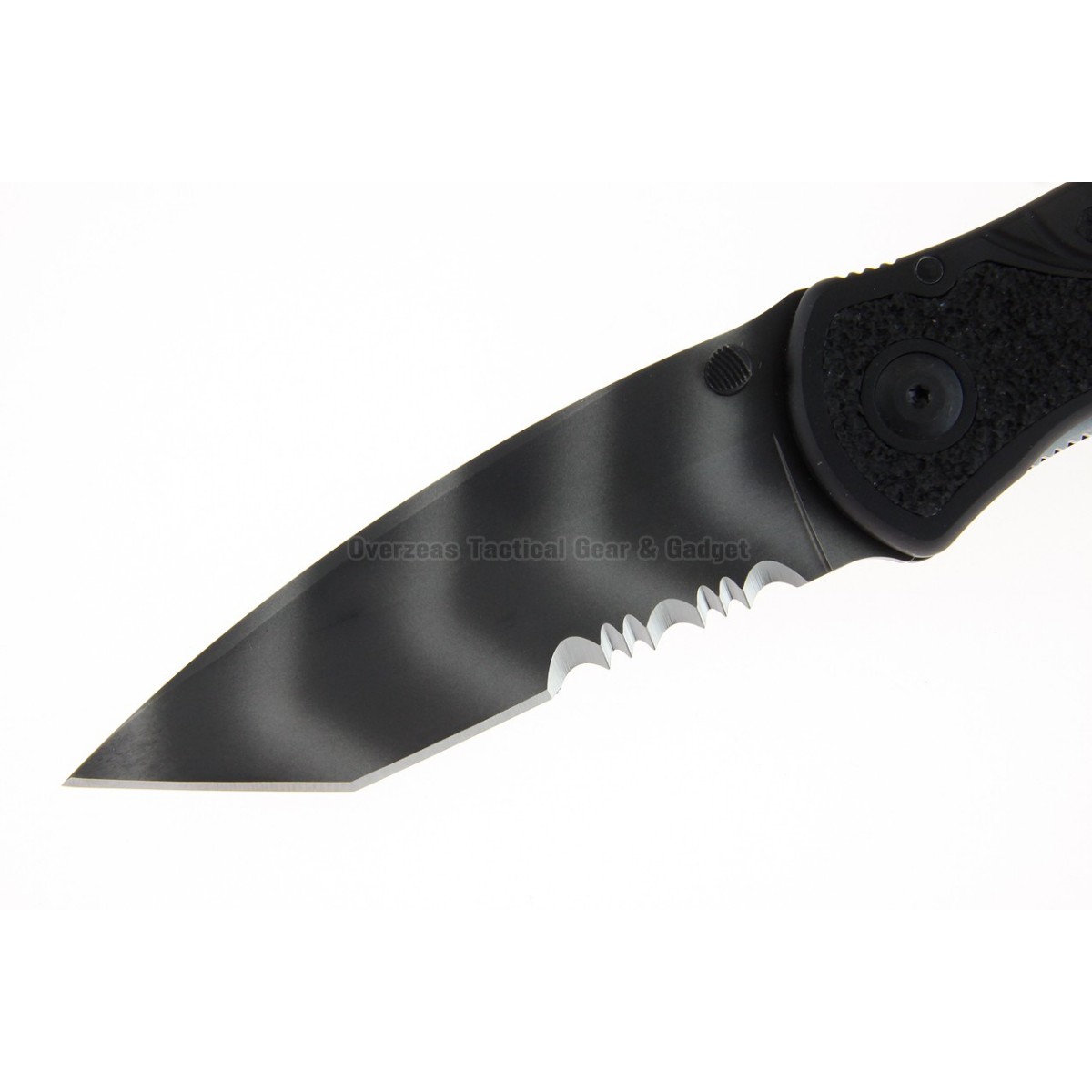 มีดพับ Kershaw Blur Tanto Assisted Opening Knife (3.375" Tiger Stripe Serr) 1670TTSST