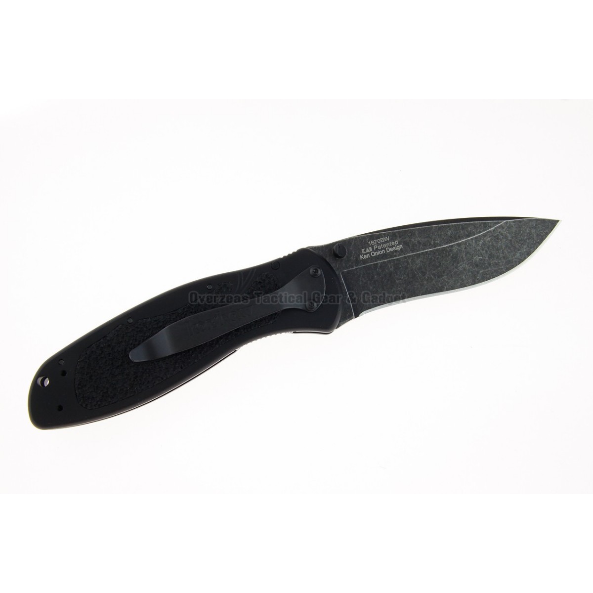 มีดพับ Kershaw Blur Assisted Opening Knife Black (3.375" BlackWash) 1670BW