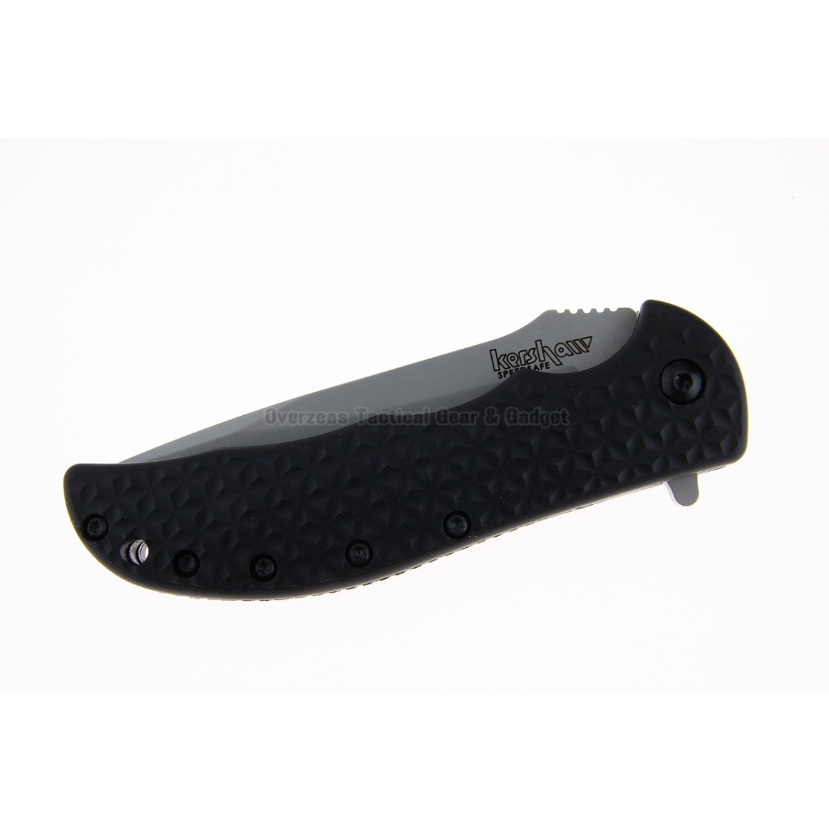 มีดพับ Kershaw Volt II Assisted Opening Knife Black (3.25" Bead Blast Serr) 3650ST