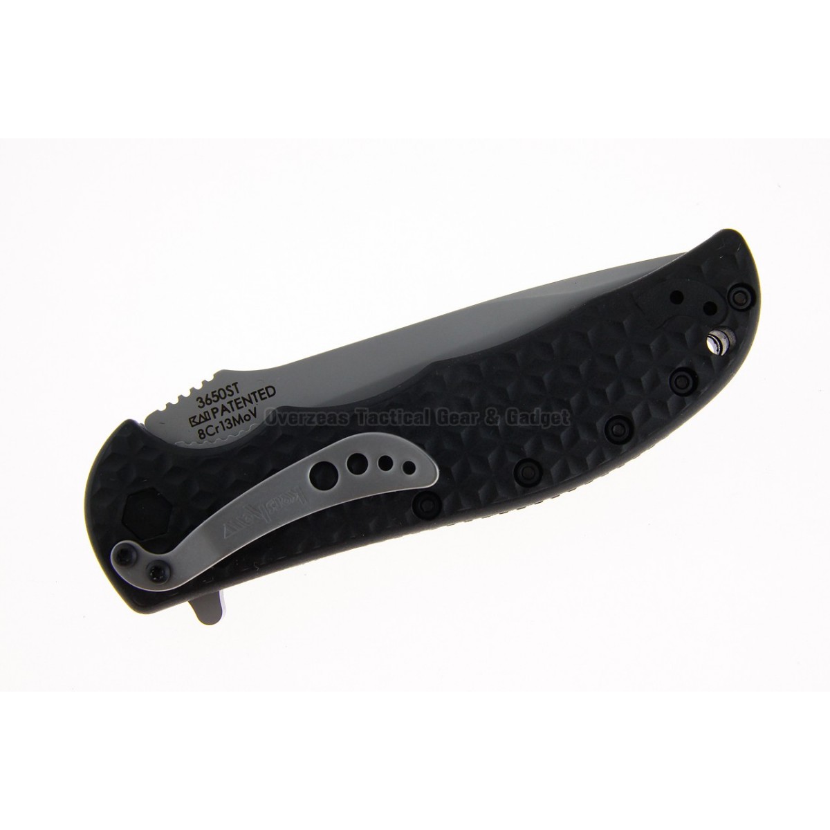 มีดพับ Kershaw Volt II Assisted Opening Knife Black (3.25" Bead Blast Serr) 3650ST