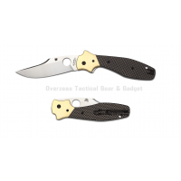 มีดพับ Spyderco Schempp Bowie Liner Lock Knife (3.72" Satin) C190CFP