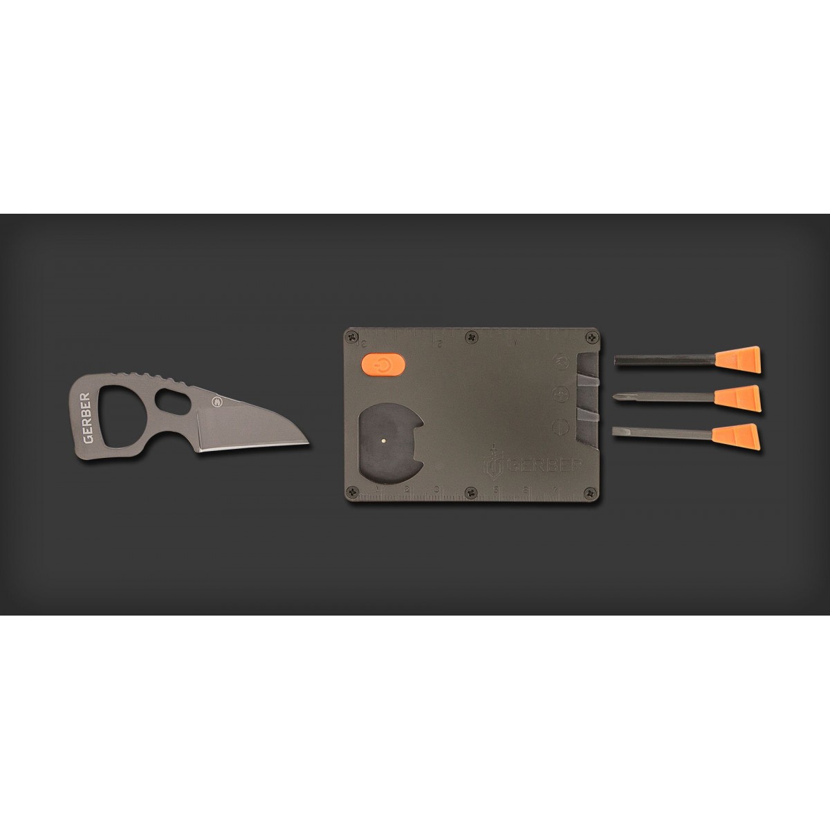 การ์ดมัลติทูล Gerber Bear Grylls Survival Card Tool (31-002601)