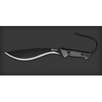 มีดเดินป่า มีดใบตาย Gerber Gator Kukri Machete (12" Black) 31-002074