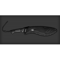 มีดเดินป่า มีดใบตาย Gerber Gator Kukri Machete (12" Black) 31-002074