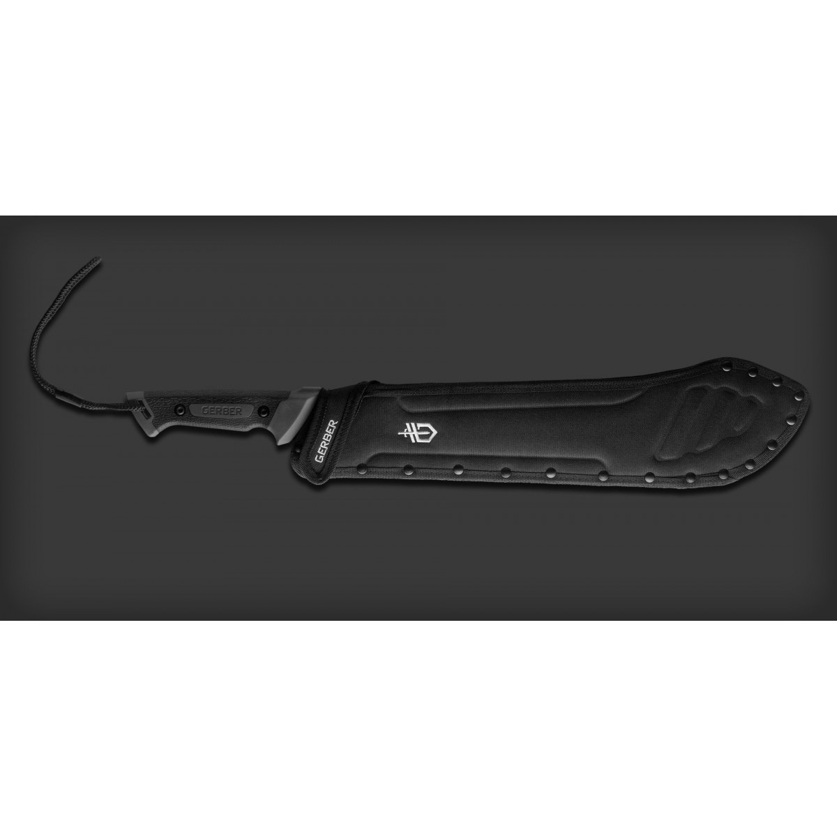 มีดเดินป่า มีดใบตาย Gerber Gator Bolo Machete (15.44" Black) 31-002076