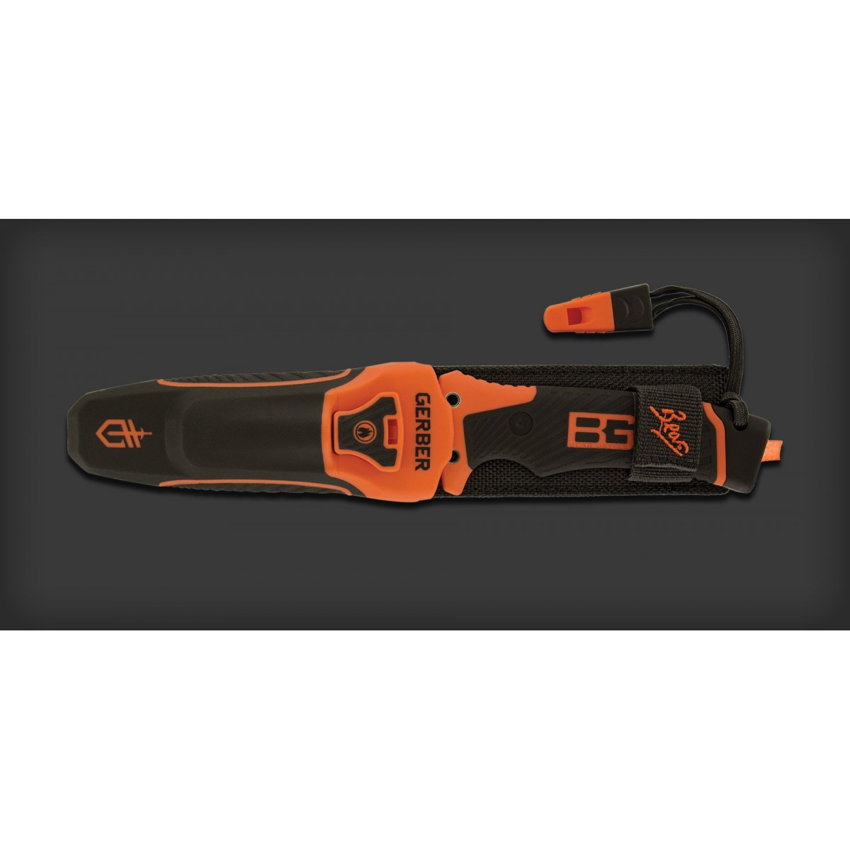 มีดเดินป่า มีดใบตาย Gerber Bear Grylls Ultimate Pro Fixed Blade Survival Knife (4.8" Black) 31-001901