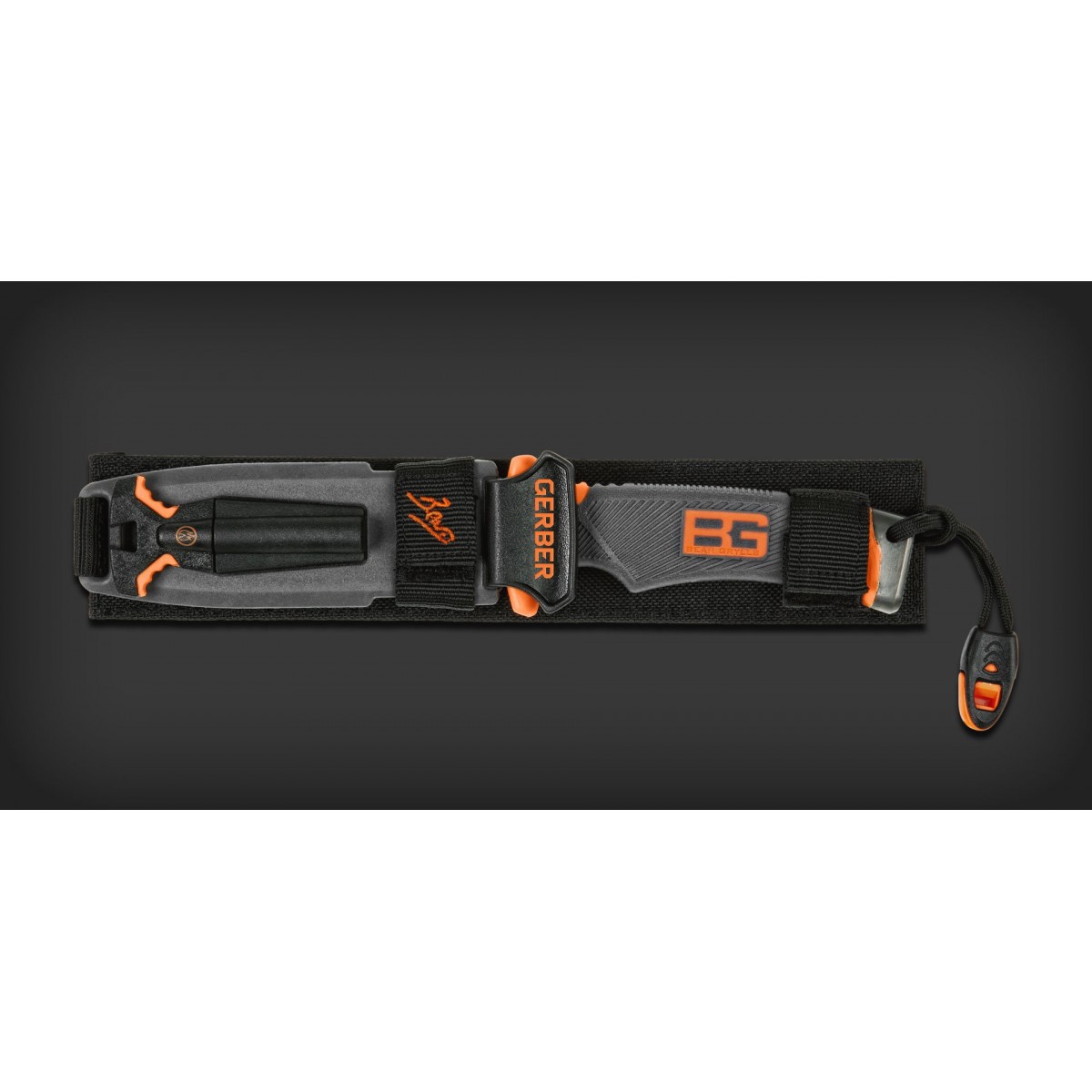 มีดใบตาย มีดเดินป่า Gerber Bear Grylls Ultimate Fixed Blade Knife,Fine edge (31-001063)