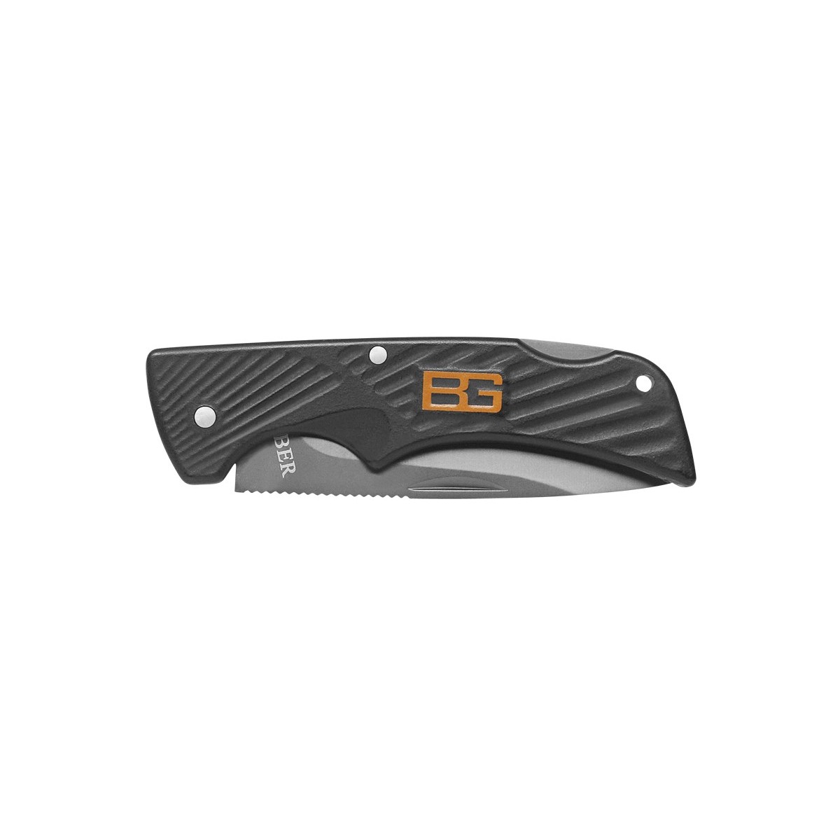 มีดพับ Gerber Bear Grylls Compact Scout Lockback Knife (2.5" Black Serr) 31-000760