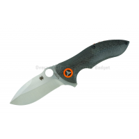 มีดพับ Spyderco Rubicon Flipper Liner Lock Knife Carbon Fiber (3" Satin) C187CFP