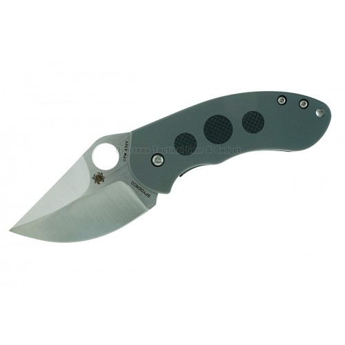 มีดพับ Spyderco Burch Chubby Frame Lock Knife Titanium (2.3" Satin) C183TIP