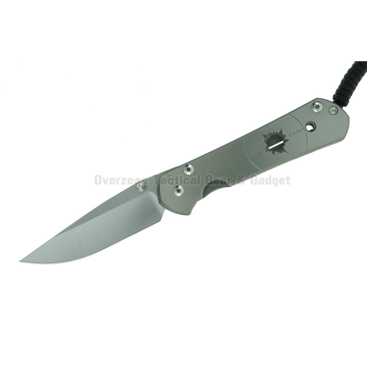 มีดพับ Chris Reeve Large Sebenza 21 Knife CGG .50Cal (3.625" Plain)