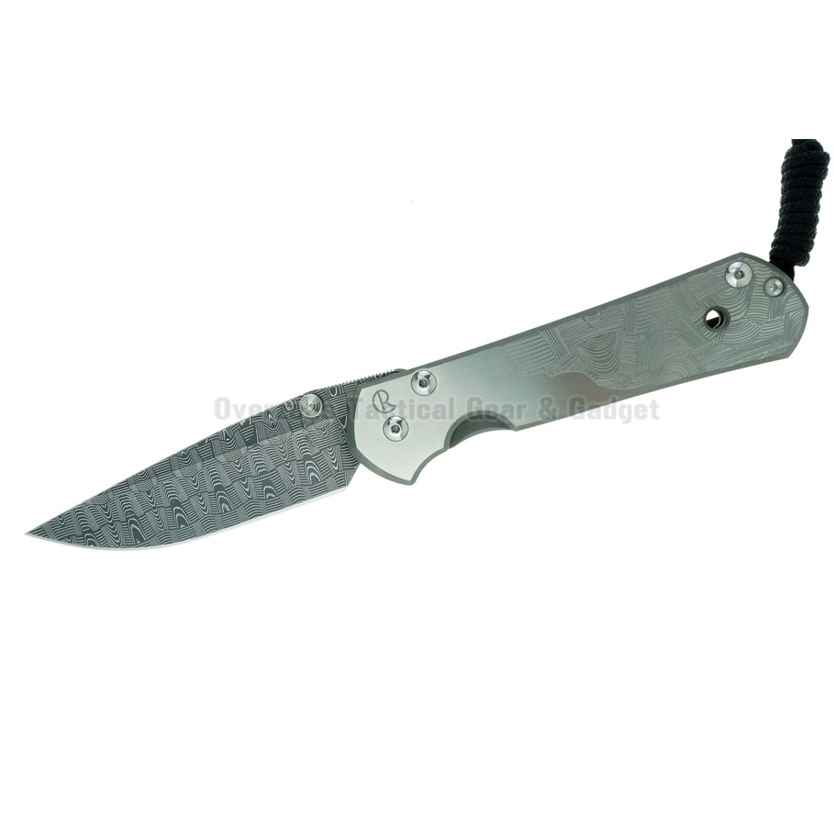 มีดพับ Chris Reeve Large Sebenza 21 CGG (Basket Weave Damascus)