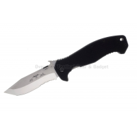 มีดพับ Emerson CQC-15 SFS Knife Tanto w/ Wave (3.9" Satin Serrated),CQC15-SFS